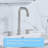 Widespread Bathroom Faucet with Drain Assembly