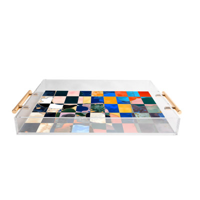 Plateau en acrylique Cassidy Rae Marietta