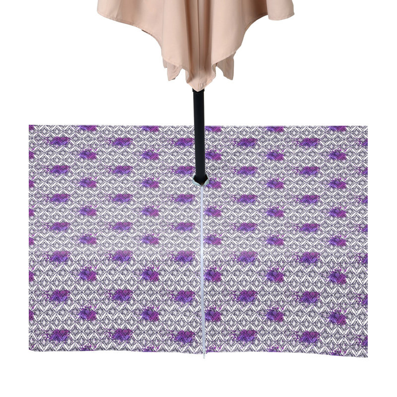 Spotted Ikat Outdoor Water Repellent Tablecloth, 84" x 60"