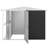 7.6 ft. W x 3.8 ft. D Metal Outdoor Storage Shed with Shelf-113451389