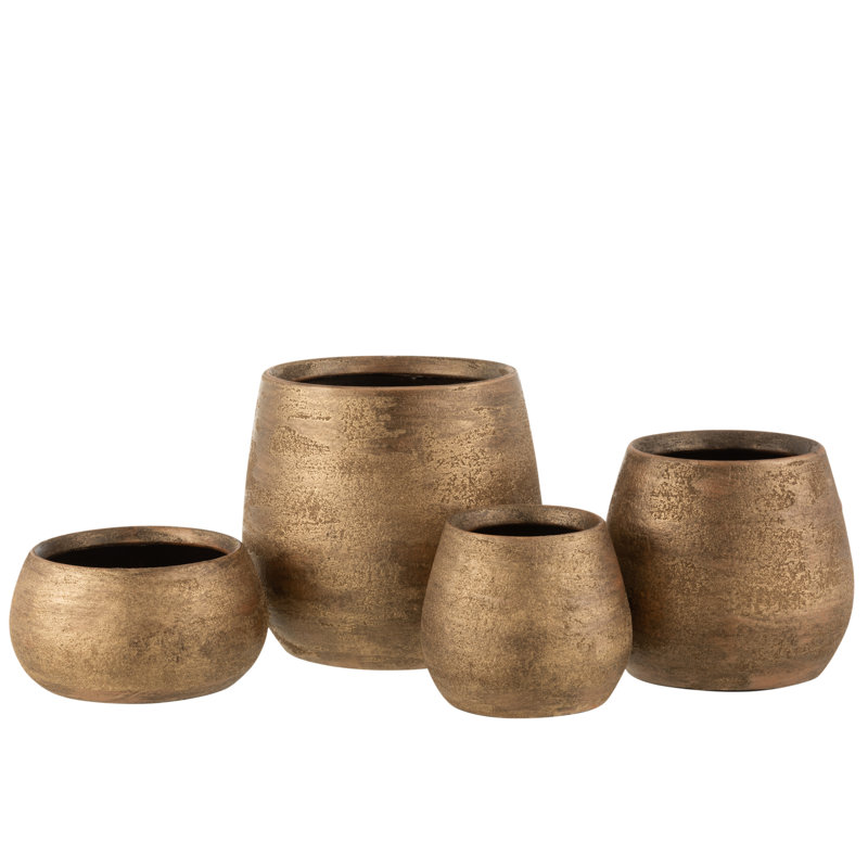 Bachmann Ceramic Pot Planter, 14cm H x 16cm W x 16cm D