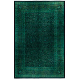 Overdyed One-of-a-Kind 12' 0" X 18' 7" Hand Knotted Area Rug