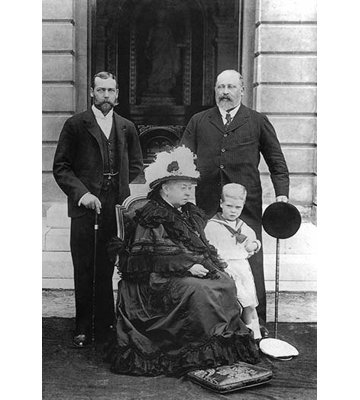 Queen Victoria's State Photographic Print