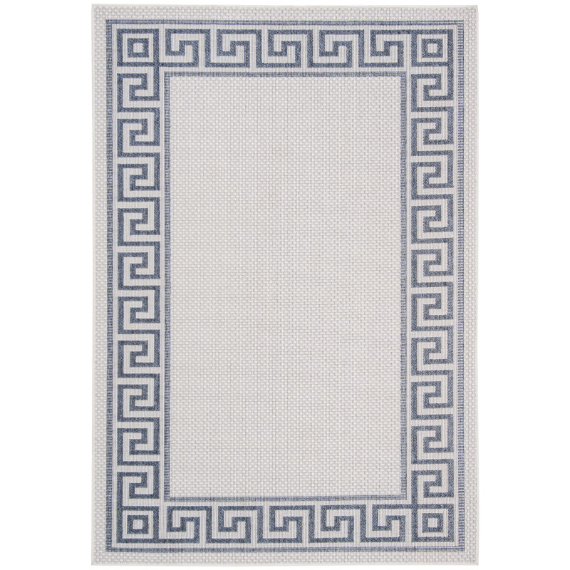 Brympton Performance Machine Washable Geometric Indoor/Outdoor Area Rug, Rectangle 5'3" x 7'6"