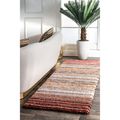 Kellan Striped Hand Woven Area Rug