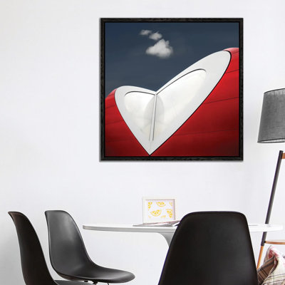 Wondering Heart 1 Piece Floater Frame Wall Art on Canvas