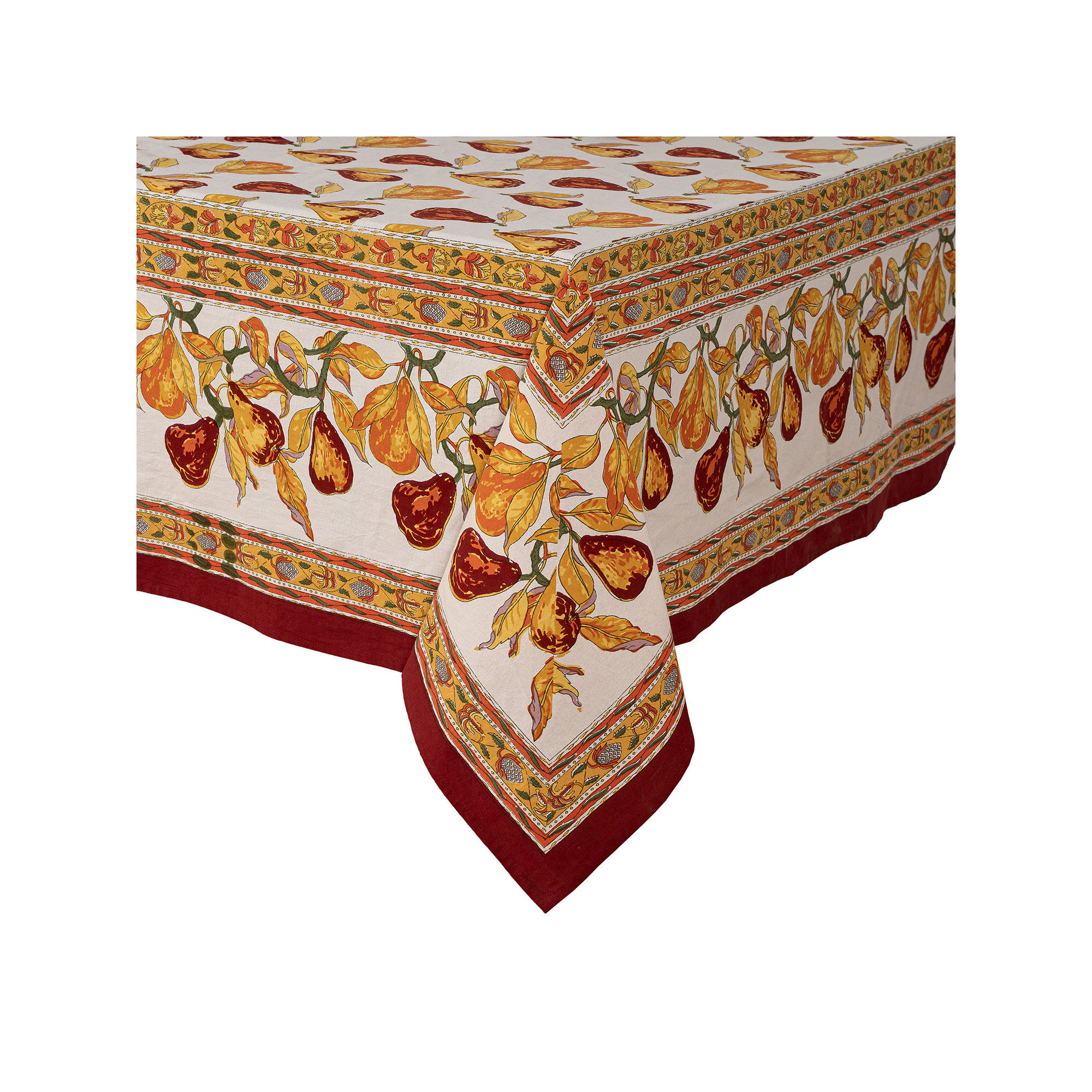 Carla Floral Tablecloth, 59" Square