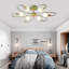 Plafonnier semi-encastré 6 lumières 31 po