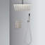 Ensemble de système de douche de plafond avec douchette à main et pomme de douche 10 po-122404505