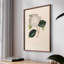 Impression florale rétro sur papier-649870544-649870547
