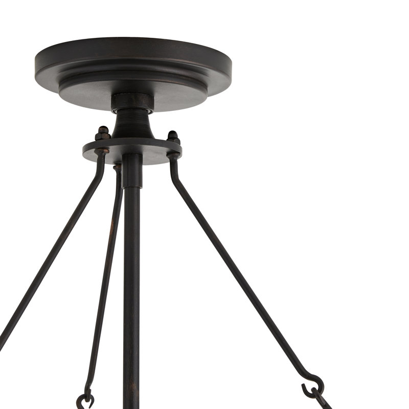 Laura Kirar Rondelle 8 - Light Unique / Statement Drum Chandelier