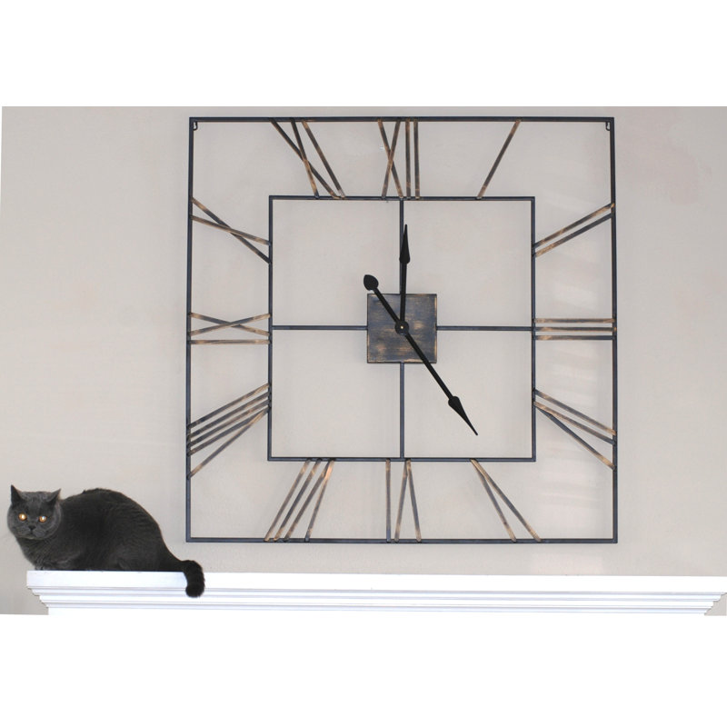 Weyvale Metal Wall Clock