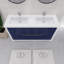 Ensemble de meuble-lavabo à double cuve 60 "Eden-1393650062