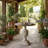 Ataly Tracie Antique Off-White Dining Table