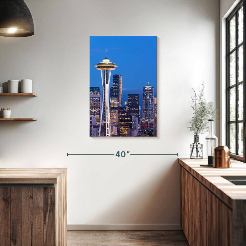 Seattle Observatory Tower, 36" H x 24" W