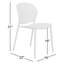 Bailey Stacking Patio Dining Chair-1700836308