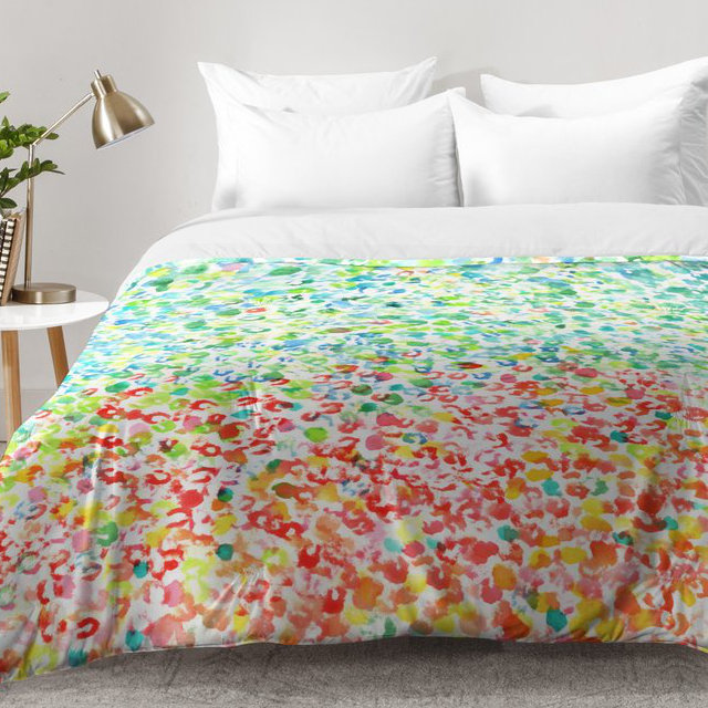 Ensemble d'édredon Laura Trevey, Édredon pour lit simple TG + 1 taie décorative