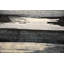 Tapis abstrait à larges rayures abstraites