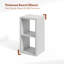 Cubicle 76cm H Media Shelves-121084202