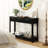 Denise 47.2" Console Table with 3 Fluted Drawers-1298021575