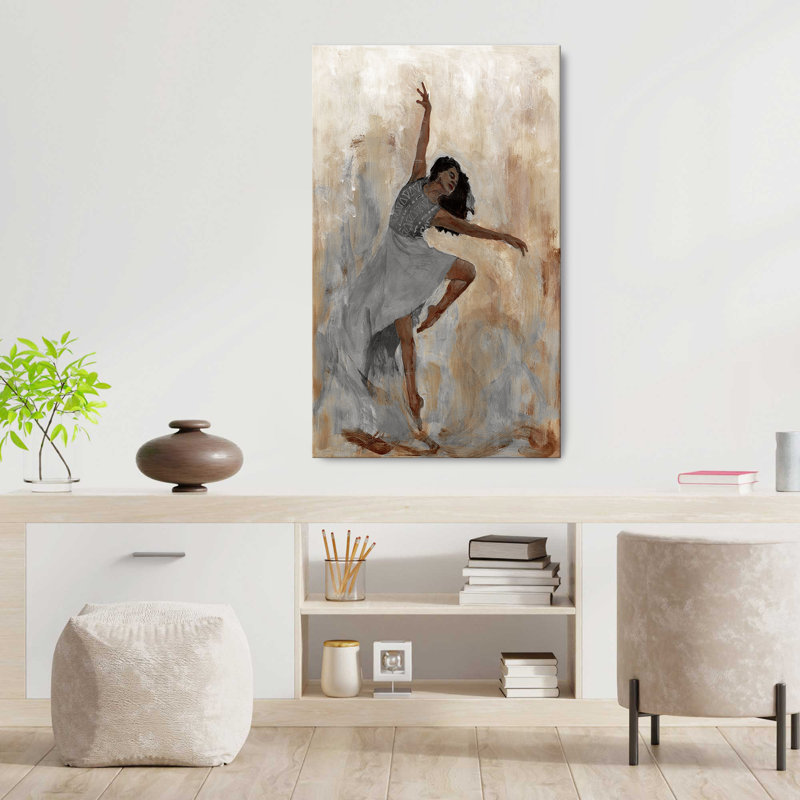 "Beautiful Dancer II" par Charity Henderson, reproduction sur toile, H 40 po x l 24 po x P 1,5 po