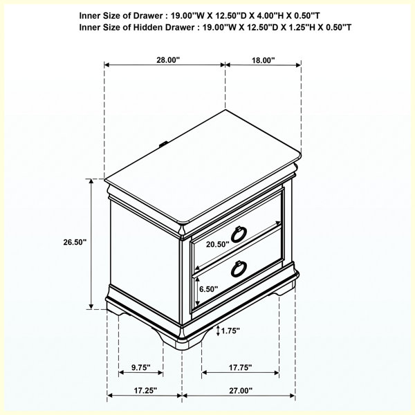 Dimensions du produit