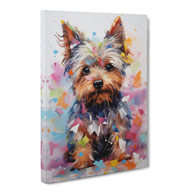 Yorkshire Terrier No.2 - Wrapped Canvas, 60cm H x 40cm W x 3cm D