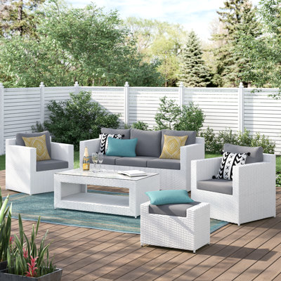 Abbey 5 - Person Seating Group with Cushions