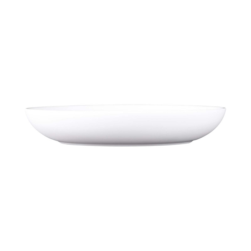 Assiette plate en mélamine 10 po profonde ovale 32 oz. Tenaya