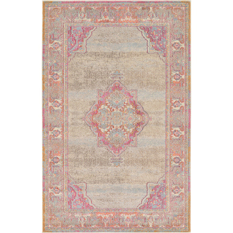 Tapis oriental oriental clair, Rectangle 10 pi 6 po x 16 pi 5 po