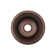 17" Large Round Hammered Copper Bar/Prep Sink