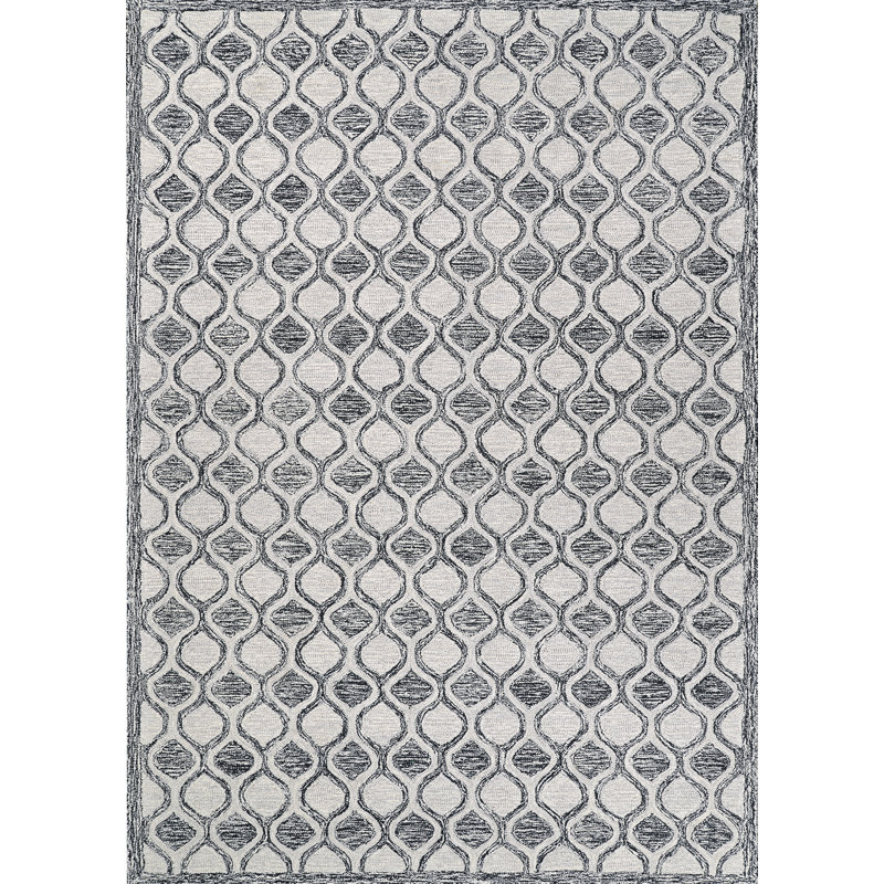 Tapis gris Silverthorne, Rectangle 6 pi x 9 pi