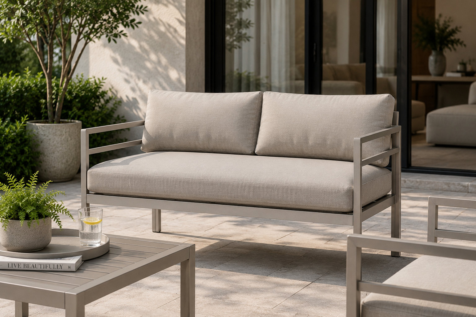Nixon 65" Patio Loveseat