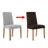 Sparta Houndstooth Textured Stretch Fit Elastic Dining Chair Slipcover-1509786324