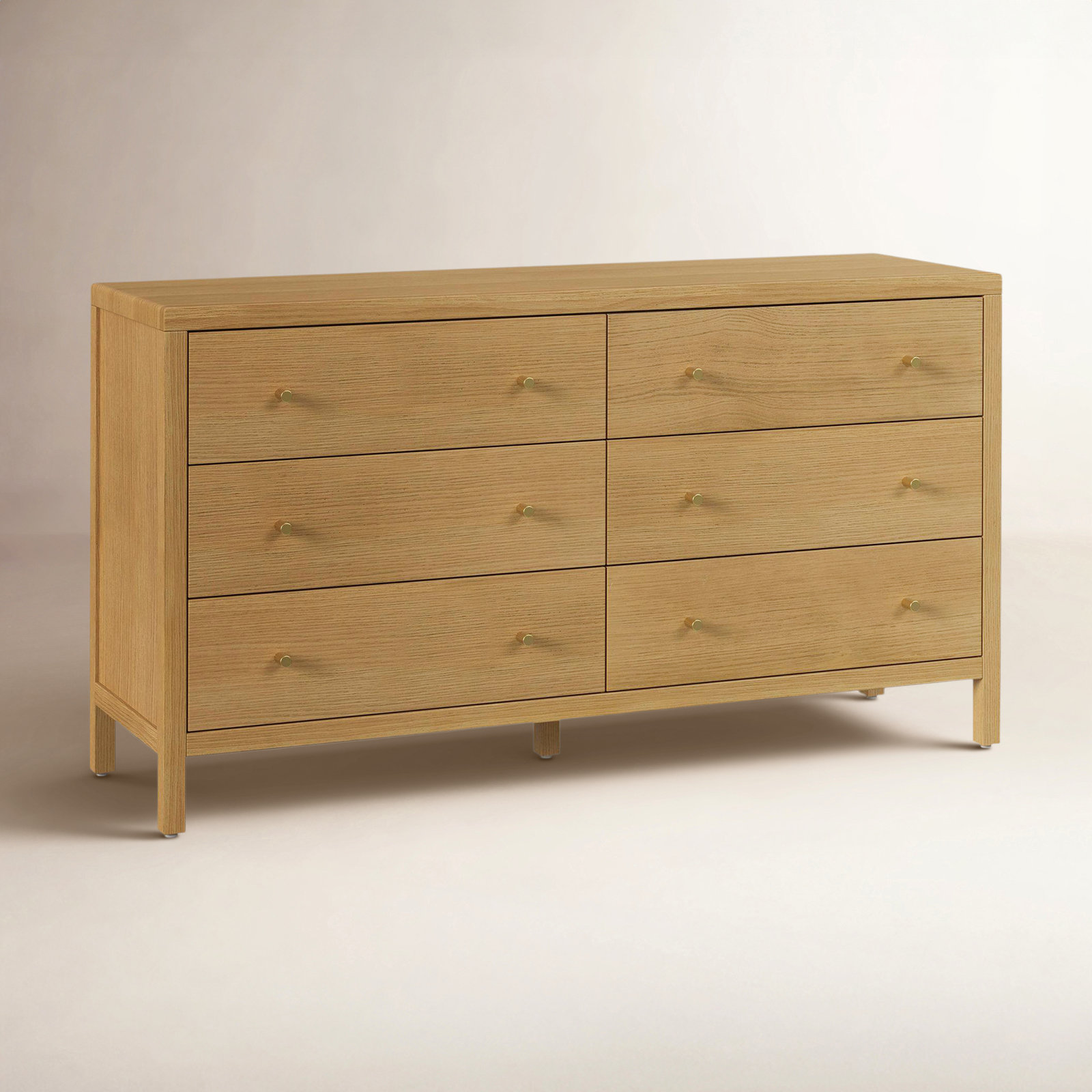 Sloane 60" Double Dresser, Brown