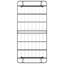 Structure de lit pliable en acier noir, taille simple, sans outil