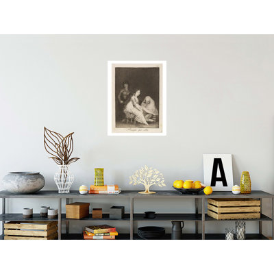 She prays for her by Francisco de Goya - Giclee Print