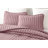 Washed Microfiber Channel Stitch Pom Pom Quilt Set-1292546942-1292546940
