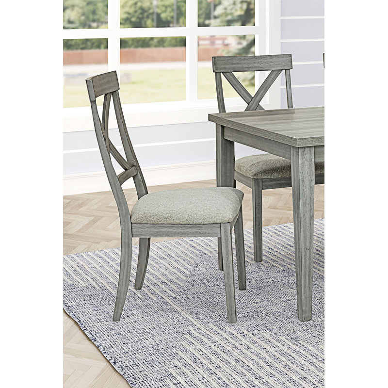 Chaise rembourrée (ensemble de 2)