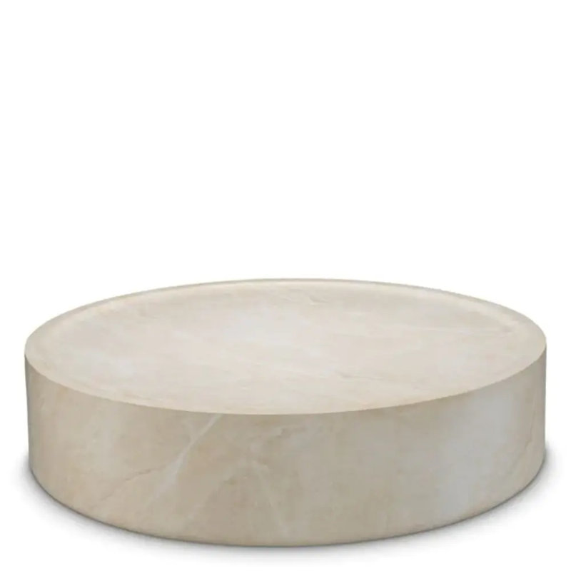 Joshua Outdoor Round Coffee Table