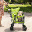Poussette pour chien avec poussette réglable-101824084