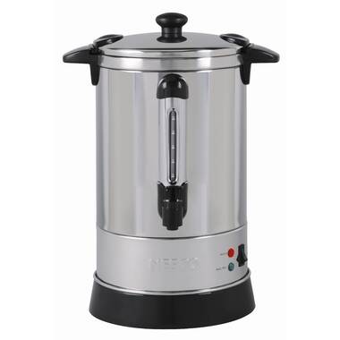 HomeCraft Quick-Brewing Stainless Steel 1000-Watt Automatic 45-Cup  Double-Faucet Coffee Urn, Perfect For Coffee, Espresso, Hot Water, Tea, Hot  Chocolate & Reviews