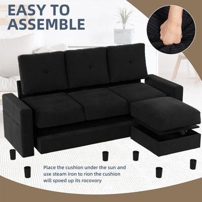 Serio upholstered sofa