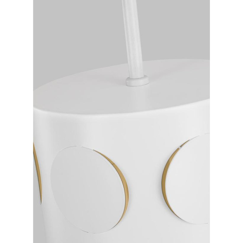 Dottie 1 - Light Pendant, Matte White