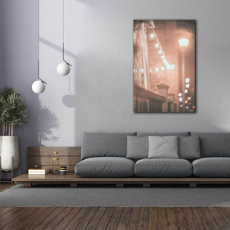 Toile murale épique «Bokeh Haze Cafe» par Life BeautifuLEE, 40 po x 60 po