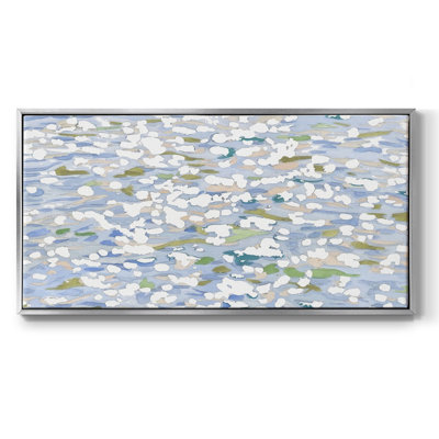 Crushing Waves I- Framed Gallery Wrapped Canvas -Ready to Hang