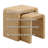 Colston Seagrass Natural Nesting Tables