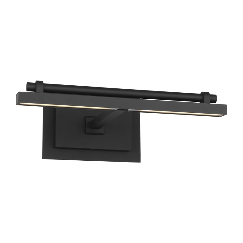 Kal Dimmable LED Wall Mounted Picture Light, Nightshade Black
