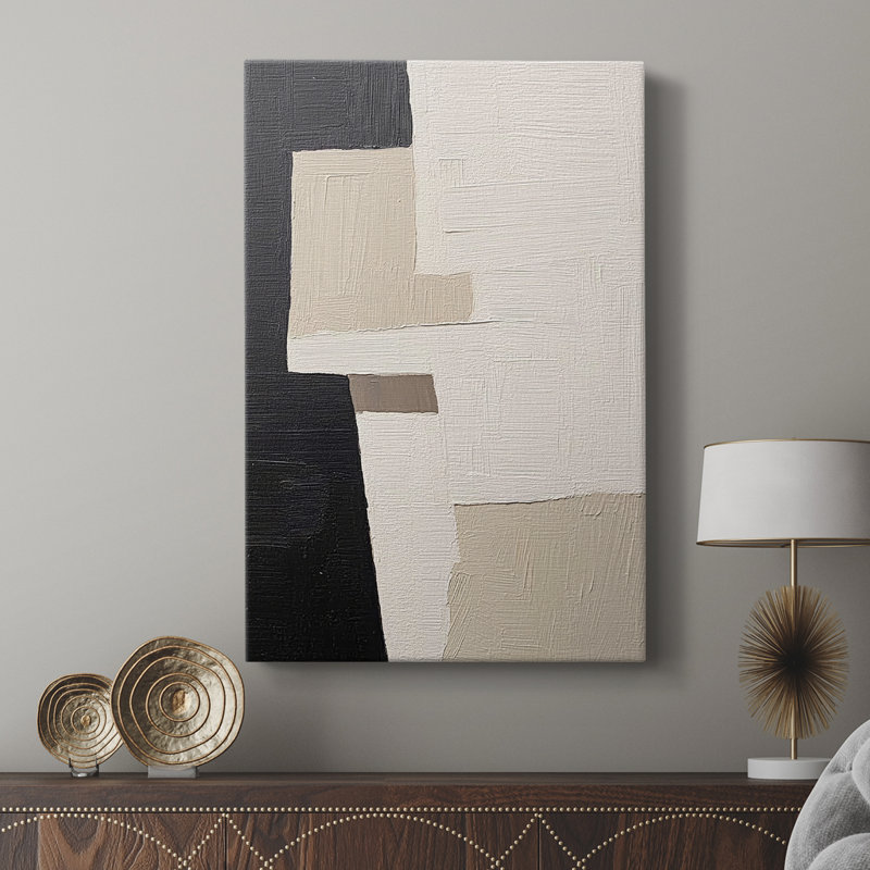 ABSTRACT Series DCLxX - Cavas de galerie sur mesure, H 18 po x l 12 po