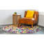 Tapis multicolore à motif géométrique Jesusa-1368393903